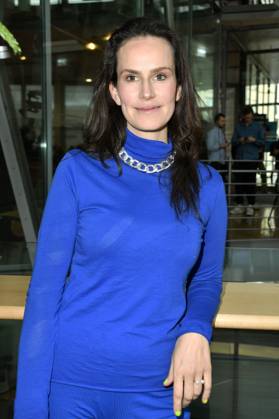 Saralisa Volm bei der Verleihung des Preises der deutschen Filmkritik 2023 in der Akademie der Künste. Berlin, 19.02.2023