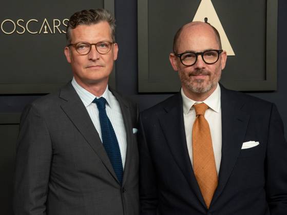 February 13, 2023, Beverly Hills, California, USA: Edward Berger and Malte Grunert attends the Academy Awards 2023 Oscars Nominee Luncheon. Beverly Hills USA - ZUMAb173 20230213_zap_b173_302 Copyright: xBillyxBennightx