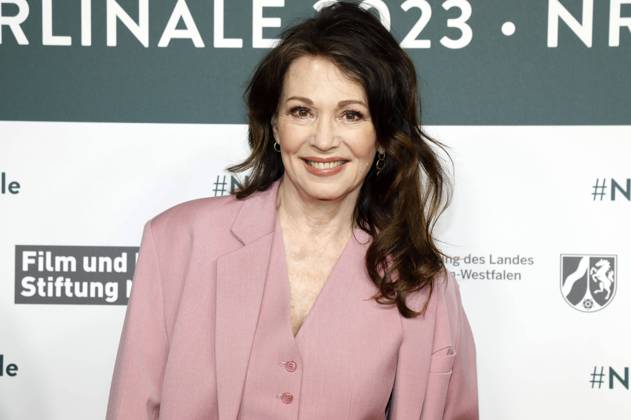 Iris Berben beim NRW Empfang während der Berlinale 2023 73. Internationale Filmfestspiele Berlin in der Vertretung des Landes Nordrhein-Westfalen. Berlin, 19.02.2023