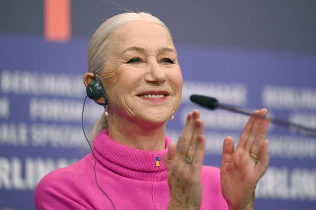 Helen Mirren bei der Pressekonferenz zum Kinofilm Golda auf der Berlinale 2023 73. Internationale Filmfestspiele Berlin im Hotel Grand Hyatt. Berlin, 20.02.202