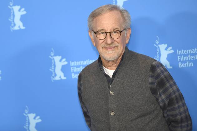 Steven Spielberg beim Photocall zur Verleihung des Goldenen Ehrenbären auf der Berlinale 2023 73. Internationale Filmfestspiele Berlin im Hotel Grand Hyatt. Berlin, 21.02.2023