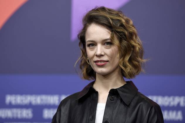 Paula Beer bei der Pressekonferenz zum Kinofilm Roter Himmel auf der Berlinale 2023 73. Internationale Filmfestspiele Berlin im Hotel Grand Hyatt. Berlin, 22.02.2023