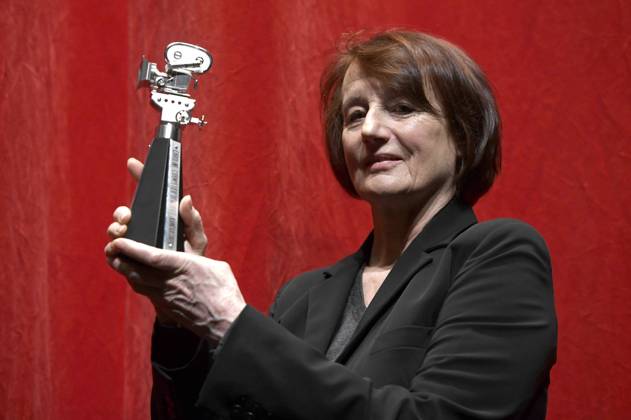 Bilder des Jahres 2023, Entertainment 02 Februar Entertainment Themen der Woche KW08 Entertainment Bilder des Tages Caroline Champetier bei der Verleihung der Berlinale Kamera an Caroline Champetier auf der Berlinale 2023 73. Internationale Filmfestspiele Berlin im Haus der Berliner Festspiele. 23.02.2023