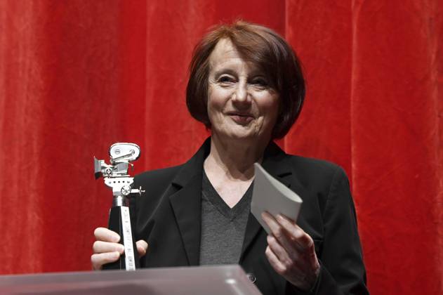 Caroline Champetier bei der Verleihung der Berlinale Kamera an Caroline Champetier auf der Berlinale 2023 73. Internationale Filmfestspiele Berlin im Haus der Berliner Festspiele. 23.02.2023