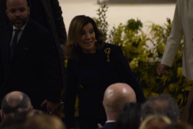 35th year of the Marisa Bellisario Award Rome Italy. 24 February 2023. Maria Elisabetta Alberti Casellati, Minister for Institutional Reforms, arrives at the ceremony for the 35th year of the establishment of the Maria Bellissario Prize. The award is given annually to women who have distinguished themselves in the profession, in management, in science, in the economy and in Italian and international social life. Rome Italy Copyright: xVincenzoxNuzzolesex vnuzzolese_roma_24_02_2023_01