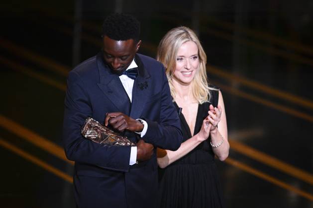 Lea Drucker et Ahmed Sylla CELEBRITES : 48e Ceremonie des Cesar - 24 02 2023 JBAutissier Panoramic 