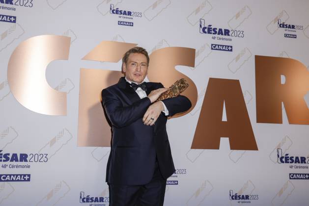Benoit Magimel, Cesar du meilleur acteur - 48e ceremonie des Cesar a l Olympia, Paris, France, le 25 02 2023. 288994 2023-02-25 Ile de France Paris France  Copyright: xThierryxStefanopoulos MPPx STAR_288994_059