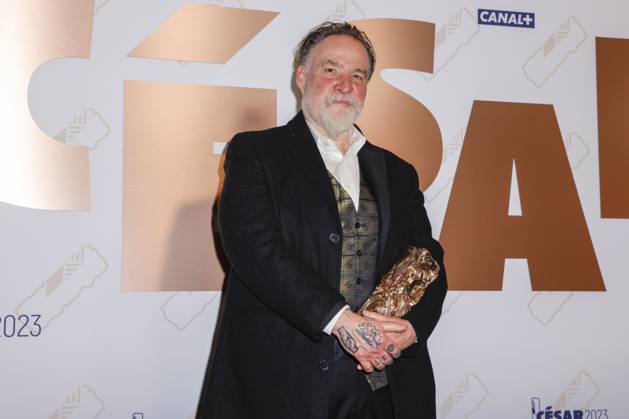 Bouli Lanners, Cesar du meilleur acteur dans un second role - 48e ceremonie des Cesar a l Olympia, Paris, France, le 25 02 2023. 288994 2023-02-25 Ile de France Paris France  Copyright: xThierryxStefanopoulos MPPx STAR_288994_090