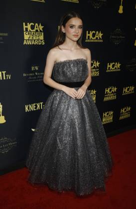 Hollywood Critics Association s 2023 HCA Film Awards - Feb 24 2023 - Beverly Wilshire, A Four Seasons Hotel - Beverly Hills United States Featuring: Madeleine McGraw Where: Beverly Hills, California, United States When: 24 Feb 2023 Credit: Faye s Vision Cover Images Copyright: xx 52474769 EDITORIAL USE ONLY. NOT FOR USE BY NEWSPAPERS BASED IN THE UK.