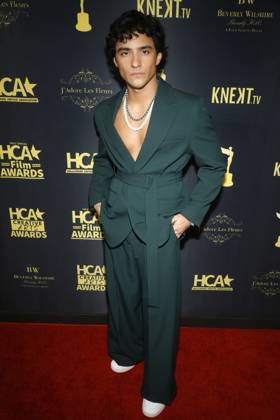 24 February 2023 -Beverly Hills, California - Brandon Perea. Hollywood Critics Association s 2023 HCA Film Awards held at Beverly Wilshire, A Four Seasons Hotel in Beverly Hills. Beverly Hills USA - ZUMAa123 20230224_zaa_a123_196 Copyright: xFSx