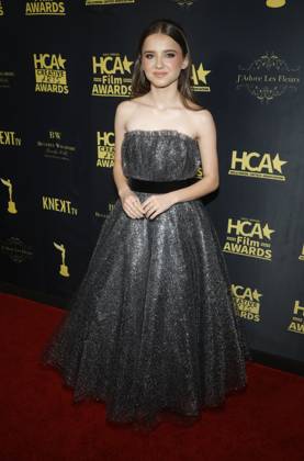 24 February 2023 -Beverly Hills, California - Madeleine McGraw. Hollywood Critics Association s 2023 HCA Film Awards held at Beverly Wilshire, A Four Seasons Hotel in Beverly Hills. Beverly Hills USA - ZUMAa123 20230224_zaa_a123_228 Copyright: xFSx
