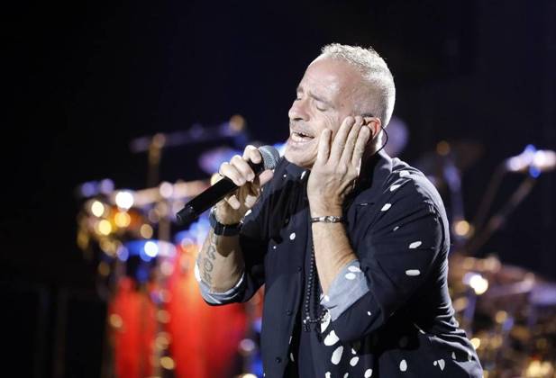 Bilder des Jahres 2023, Entertainment 02 Februar Entertainment Themen der Woche KW08 Entertainment Bilder des Tages Eros Ramazzotti in der Arena Oberhausen Copyright: KerstinxBögeholz