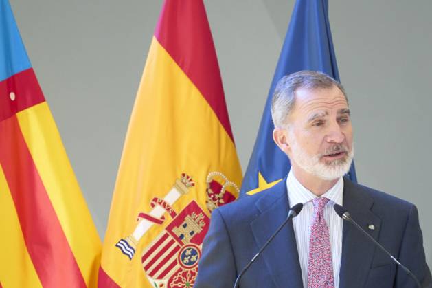 01-03-2023 Alicante King Felipe attend the national research awards for youth 2022 at the Mediterranean house in Alicante. No Spain Â  Copyright: xPPEx