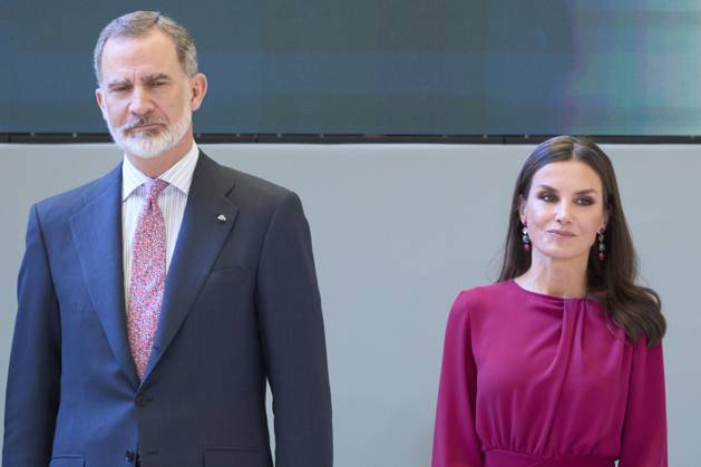 01-03-2023 Alicante Queen Letizia and King Felipe attend the national research awards for youth 2022 at the Mediterranean house in Alicante. No Spain Â  Copyright: xPPEx
