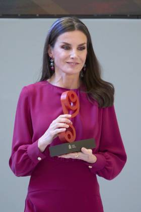 01-03-2023 Alicante Queen Letizia attend the national research awards for youth 2022 at the Mediterranean house in Alicante. No Spain Â  Copyright: xPPEx