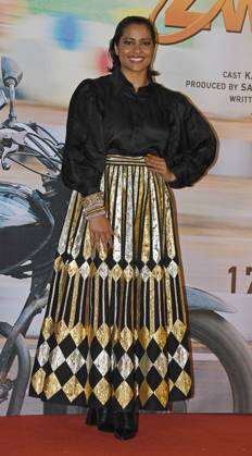 March 1, 2023, Mumbai, Maharashtra, India: Bollywood actress Shahana Goswami poses for a photo after the trailer launch of her upcoming film Zwigato in Mumbai. The film will be released on 17th March 2023 Mumbai India - ZUMAs197 20230301_zaa_s197_135 Copyright: xAshishxVaishnavx
