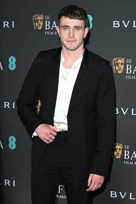 Paul Mescal attends the EE BAFTA Film Awards 2023 Nominees Party at The National Gallery in London. FEBRUARY 18th 2023 RHDx2331