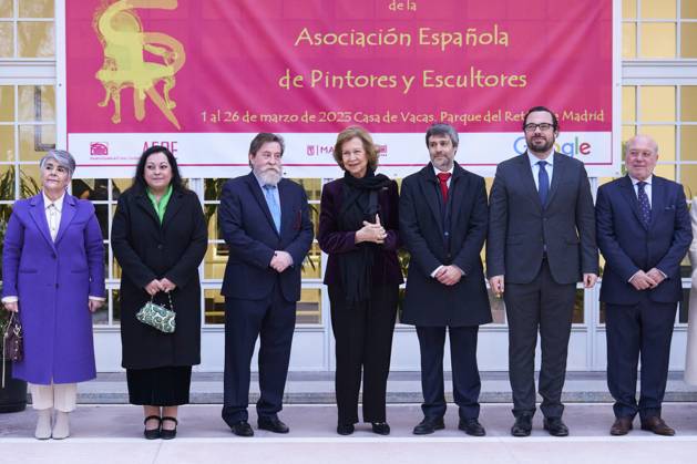 06-03-2023 Madrid Queen Sofia attend the 58th edition of the Queen Sofia painting and sculpture award at the Casa de BVacas cultural center in Madrid. No Spain Â  Copyright: xPPEx