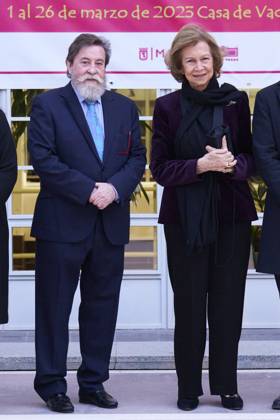 06-03-2023 Madrid Queen Sofia attend the 58th edition of the Queen Sofia painting and sculpture award at the Casa de BVacas cultural center in Madrid. No Spain Â  Copyright: xPPEx