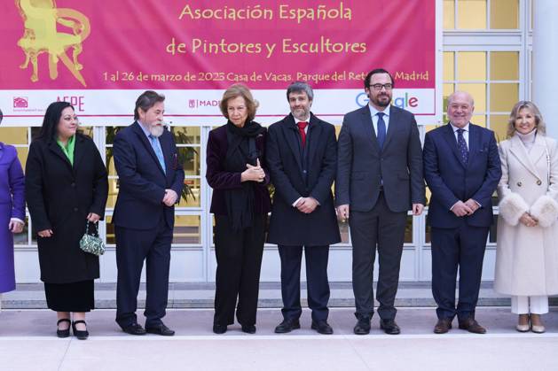 06-03-2023 Madrid Queen Sofia attend the 58th edition of the Queen Sofia painting and sculpture award at the Casa de BVacas cultural center in Madrid. No Spain Â  Copyright: xPPEx