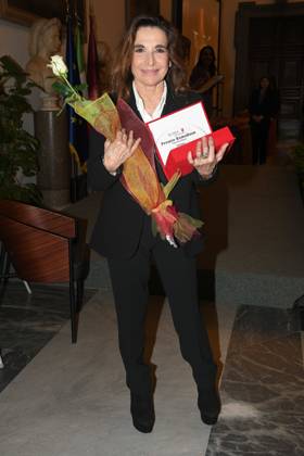 Rome , Sala Della Protomoteca del Campidoglio Roma Rose Award 2023 , In the photo: Lina Sastri  Copyright: xVincenzoxLandix xipa-agency.netx xVincenzoxLandix IPA_IPA36557416