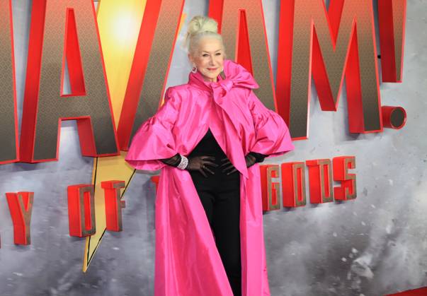 Entertainment Bilder des Tages Shazam! Fury of the Gods UK premiere. London, UK. Helen Mirren at the Shazam! Fury of the Gods UK premiere. Cineworld, Leicester Square. 7th March 2023. LMK11-S070323-003. 