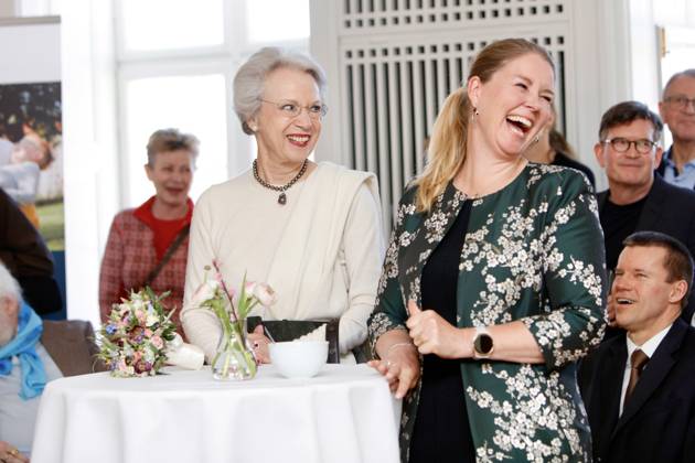 08-03-223 Denmark Princess Benedikte attend the Elsass prize to the 36-year-old comedian Jacob Nossel, who has been diagnosed with cerebral palsy. The award, which consists of DKK 150,000, is the biggest disability award in Denmark. Â  Copyright: xPPEx
