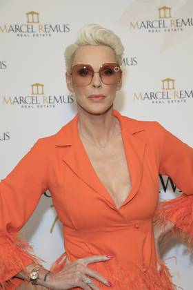 March 8, 2023, Beverly Hills, California, USA: BEVERLY HILLS, CA - MAR 8, 2023: Brigitte Nielsen at the Remus Pre Award Tea Time at The Beverly Hills Hotel. Beverly Hills USA - ZUMAg107 20230308_zep_g107_119 Copyright: xNinaxPrommerx