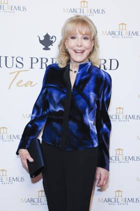 March 8, 2023, Beverly Hills, California, USA: BEVERLY HILLS, CA - MAR 8, 2023: Barbara Eden at the Remus Pre Award Tea Time at The Beverly Hills Hotel. Beverly Hills USA - ZUMAg107 20230308_zep_g107_110 Copyright: xNinaxPrommerx