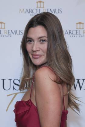 March 8, 2023, Beverly Hills, California, USA: BEVERLY HILLS, CA - MAR 8, 2023: Nadine Klein at the Remus Pre Award Tea Time at The Beverly Hills Hotel. Beverly Hills USA - ZUMAg107 20230308_zep_g107_043 Copyright: xNinaxPrommerx