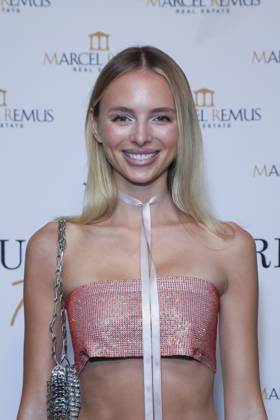 March 8, 2023, Beverly Hills, California, USA: BEVERLY HILLS, CA - MAR 8, 2023: Marie Lou Nu?rk at the Remus Pre Award Tea Time at The Beverly Hills Hotel. Beverly Hills USA - ZUMAg107 20230308_zep_g107_045 Copyright: xNinaxPrommerx