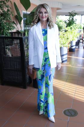 March 8, 2023, Beverly Hills, California, USA: BEVERLY HILLS, CA - MAR 8, 2023: Frauke Ludowig at the Remus Pre Award Tea Time at The Beverly Hills Hotel. Beverly Hills USA - ZUMAg107 20230308_zep_g107_010 Copyright: xNinaxPrommerx