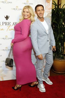 Sarina Nowak und Marcel Remus bei der Remus Pre Award Tea Time zugunsten der DKMS im Beverly Hills Hotel. Beverly Hills, 08.03.2023