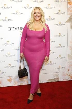 Sarina Nowak bei der Remus Pre Award Tea Time zugunsten der DKMS im Beverly Hills Hotel. Beverly Hills, 08.03.2023