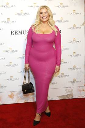 Sarina Nowak bei der Remus Pre Award Tea Time zugunsten der DKMS im Beverly Hills Hotel. Beverly Hills, 08.03.2023