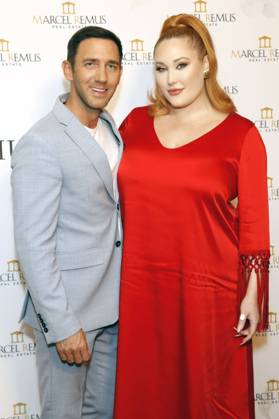 Marcel Remus und Hayley Hasselhoff bei der Remus Pre Award Tea Time zugunsten der DKMS im Beverly Hills Hotel. Beverly Hills, 08.03.2023