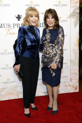 Barbara Eden und Kate Linder bei der Remus Pre Award Tea Time zugunsten der DKMS im Beverly Hills Hotel. Beverly Hills, 08.03.2023