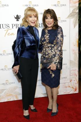 Barbara Eden und Kate Linder bei der Remus Pre Award Tea Time zugunsten der DKMS im Beverly Hills Hotel. Beverly Hills, 08.03.2023