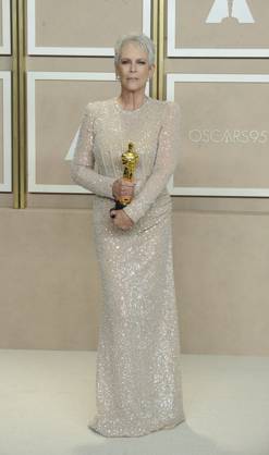 Jamie Lee Curtis in the press room for 95th Academy Awards - Photo Room, Dolby Theatre, Los Angeles, CA March 12, 2023. Photo By: Elizabeth Goodenough Everett Collection in the press room for 95th Academy Awards - Photo Room, Dolby Theatre, Los Angeles, CA March 12, 2023. Photo By: Elizabeth Goodenough Everett Collection PUBLICATIONXNOTxINxCANxCHNxFRAxITAxJPNxNORxPOLxRUSxESPxUKxUSA