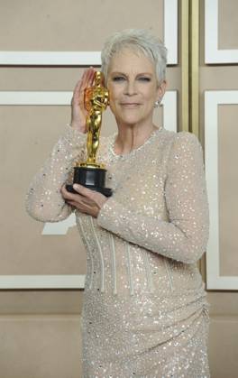 Jamie Lee Curtis in the press room for 95th Academy Awards - Photo Room, Dolby Theatre, Los Angeles, CA March 12, 2023. Photo By: Elizabeth Goodenough Everett Collection in the press room for 95th Academy Awards - Photo Room, Dolby Theatre, Los Angeles, CA March 12, 2023. Photo By: Elizabeth Goodenough Everett Collection PUBLICATIONXNOTxINxCANxCHNxFRAxITAxJPNxNORxPOLxRUSxESPxUKxUSA