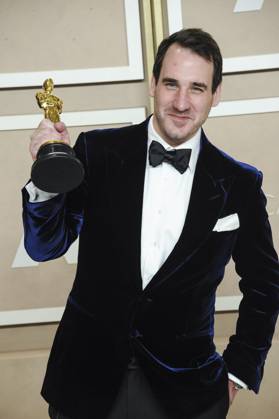 James Friend in the press room for 95th Academy Awards - Photo Room, Dolby Theatre, Los Angeles, CA March 12, 2023. Photo By: Elizabeth Goodenough Everett Collection in the press room for 95th Academy Awards - Photo Room, Dolby Theatre, Los Angeles, CA March 12, 2023. Photo By: Elizabeth Goodenough Everett Collection PUBLICATIONXNOTxINxCANxCHNxFRAxITAxJPNxNORxPOLxRUSxESPxUKxUSA