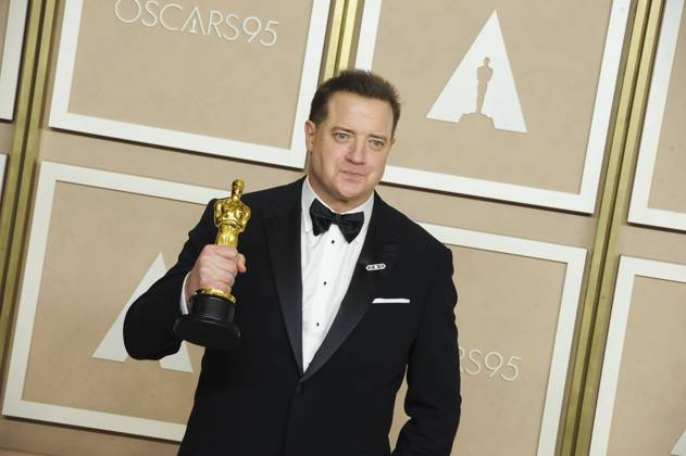 Brendan Fraser in the press room for 95th Academy Awards - Photo Room, Dolby Theatre, Los Angeles, CA March 12, 2023. Photo By: Elizabeth Goodenough/Everett Collection in the press room for 95th Academy Awards - Photo Room, Dolby Theatre, Los Angeles, CA March 12, 2023. Photo By: Elizabeth Goodenough/Everett Collection PUBLICATIONXNOTxINxCANxCHNxFRAxITAxJPNxNORxPOLxRUSxESPxUKxUSA