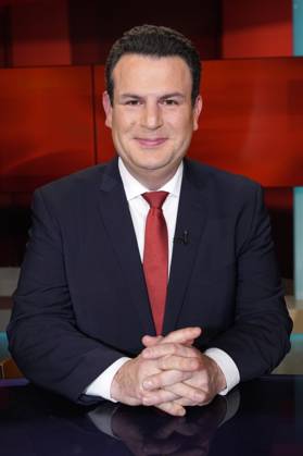 Hubertus Heil in der ARD-Talkshow hart aber fair im Studio Adlershof. Berlin, 13.03.2023