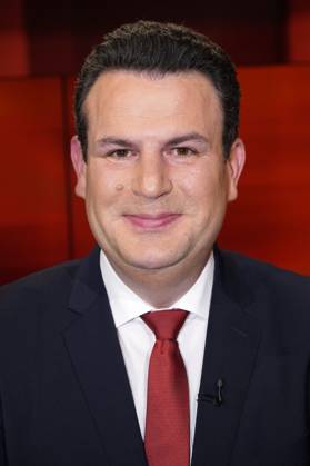 Hubertus Heil in der ARD-Talkshow hart aber fair im Studio Adlershof. Berlin, 13.03.2023