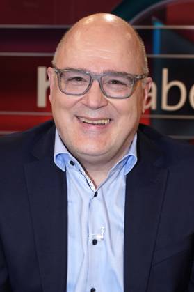 Steffen Kampeter in der ARD-Talkshow hart aber fair im Studio Adlershof. Berlin, 13.03.2023