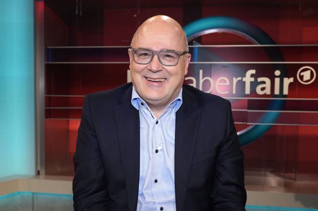 Steffen Kampeter in der ARD-Talkshow hart aber fair im Studio Adlershof. Berlin, 13.03.2023