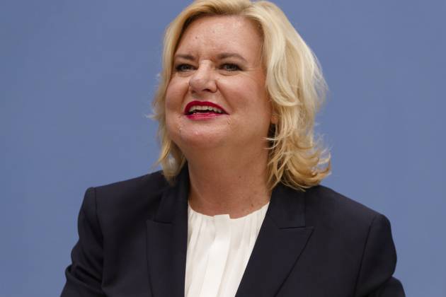 Högl stellt Wehrbericht 2022 vor 2023-03-13, Deutschland, Berlin - Bundespressekonferenz: Eva Högl (SPD), Wehrbeauftragte des Deutschen Bundestags, stellt den Wehrbericht 2022 vor.