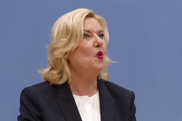 Högl stellt Wehrbericht 2022 vor 2023-03-13, Deutschland, Berlin - Bundespressekonferenz: Eva Högl (SPD), Wehrbeauftragte des Deutschen Bundestags, stellt den Wehrbericht 2022 vor.