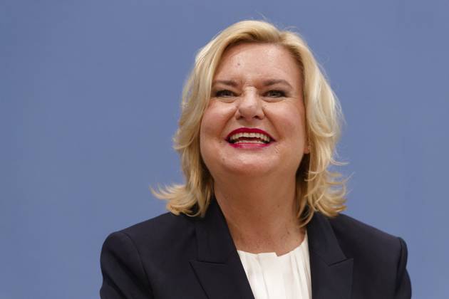 Högl stellt Wehrbericht 2022 vor 2023-03-13, Deutschland, Berlin - Bundespressekonferenz: Eva Högl (SPD), Wehrbeauftragte des Deutschen Bundestags, stellt den Wehrbericht 2022 vor.