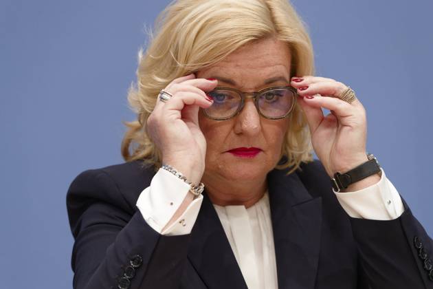 Högl stellt Wehrbericht 2022 vor 2023-03-13, Deutschland, Berlin - Bundespressekonferenz: Eva Högl (SPD), Wehrbeauftragte des Deutschen Bundestags, stellt den Wehrbericht 2022 vor.
